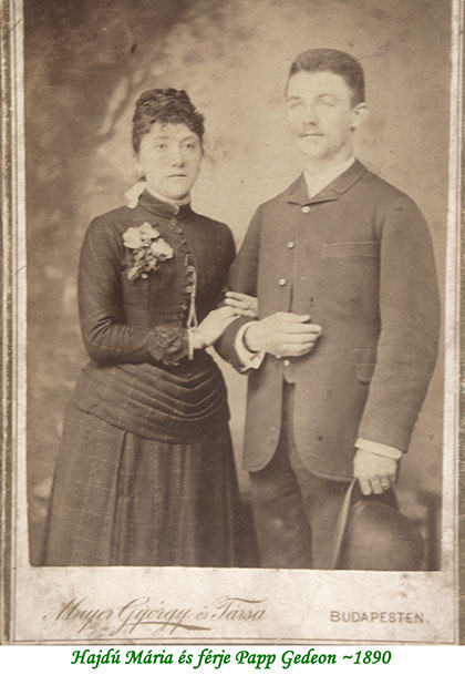 Forgácsok - Papp Gedeon (1863-1936) és családja Csemőben