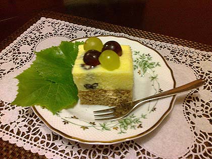 Recept - Szőlő krémes