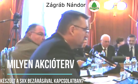 Zágráb Nándor Kérdései a SIIX Bezárásával Kapcsolatban
