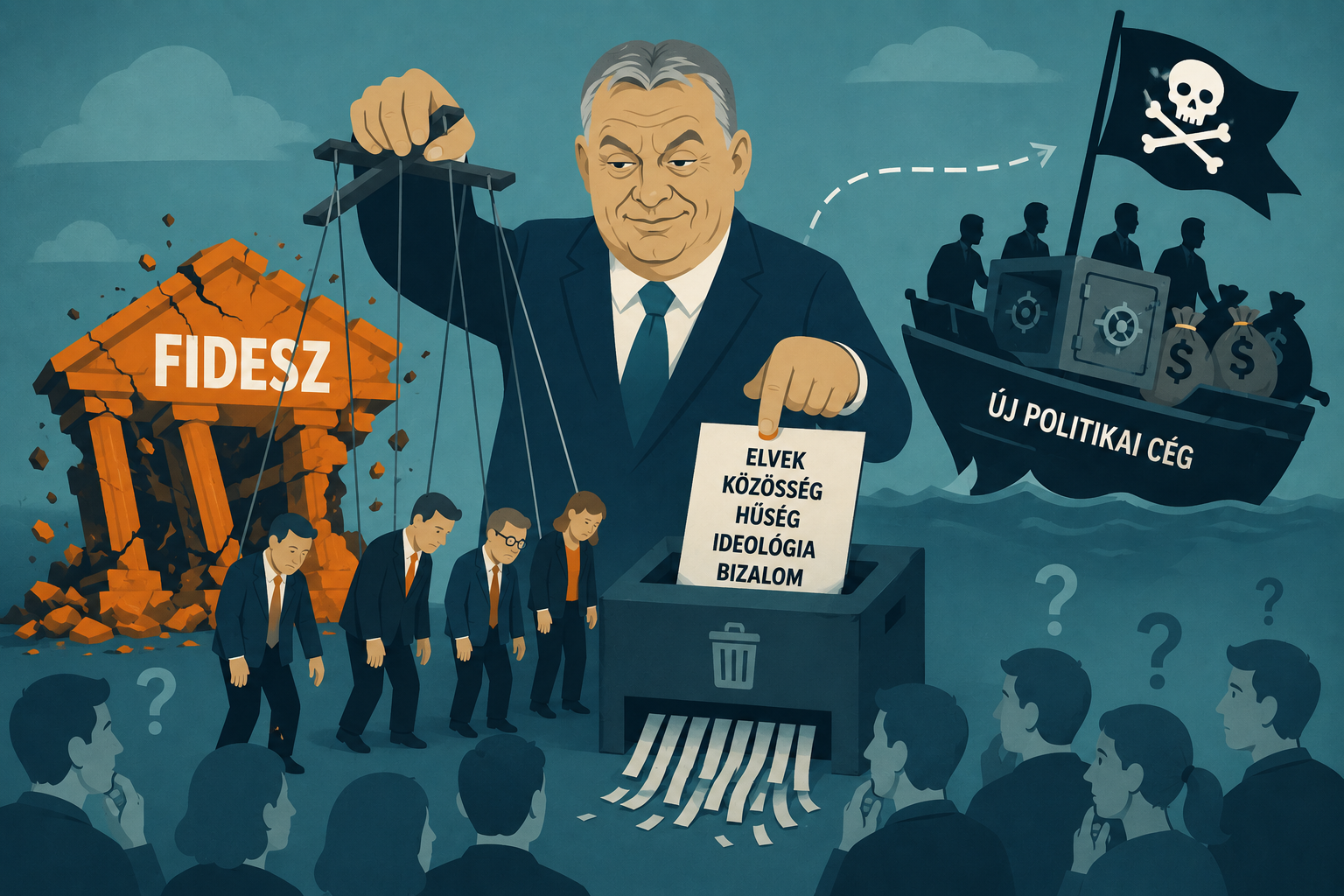 Miért vállalta el egy évre Orbán, a Fidesz felszámolójának szerepét?