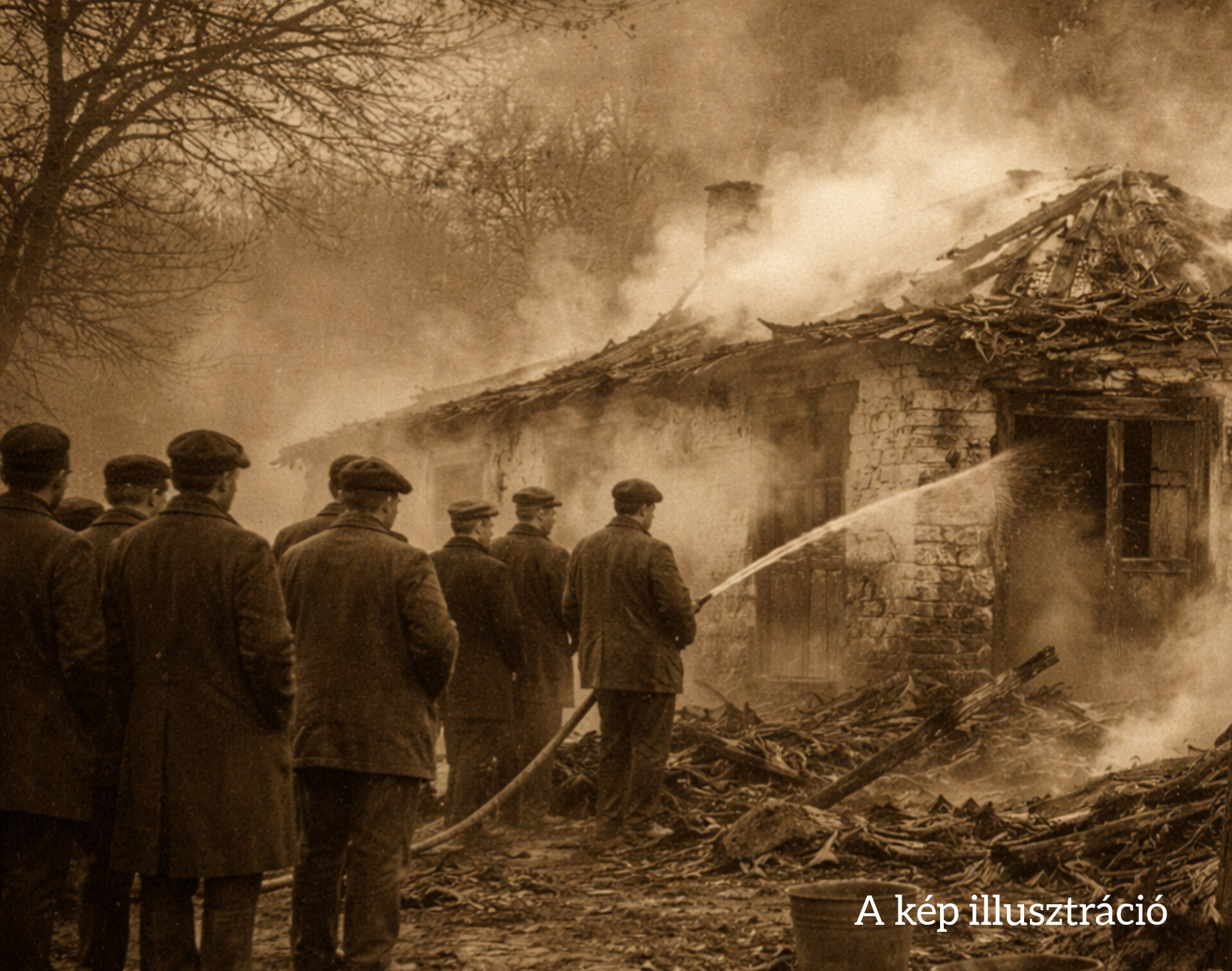 A rejtélyes tűz és a Kutykaparó csárda pusztulása