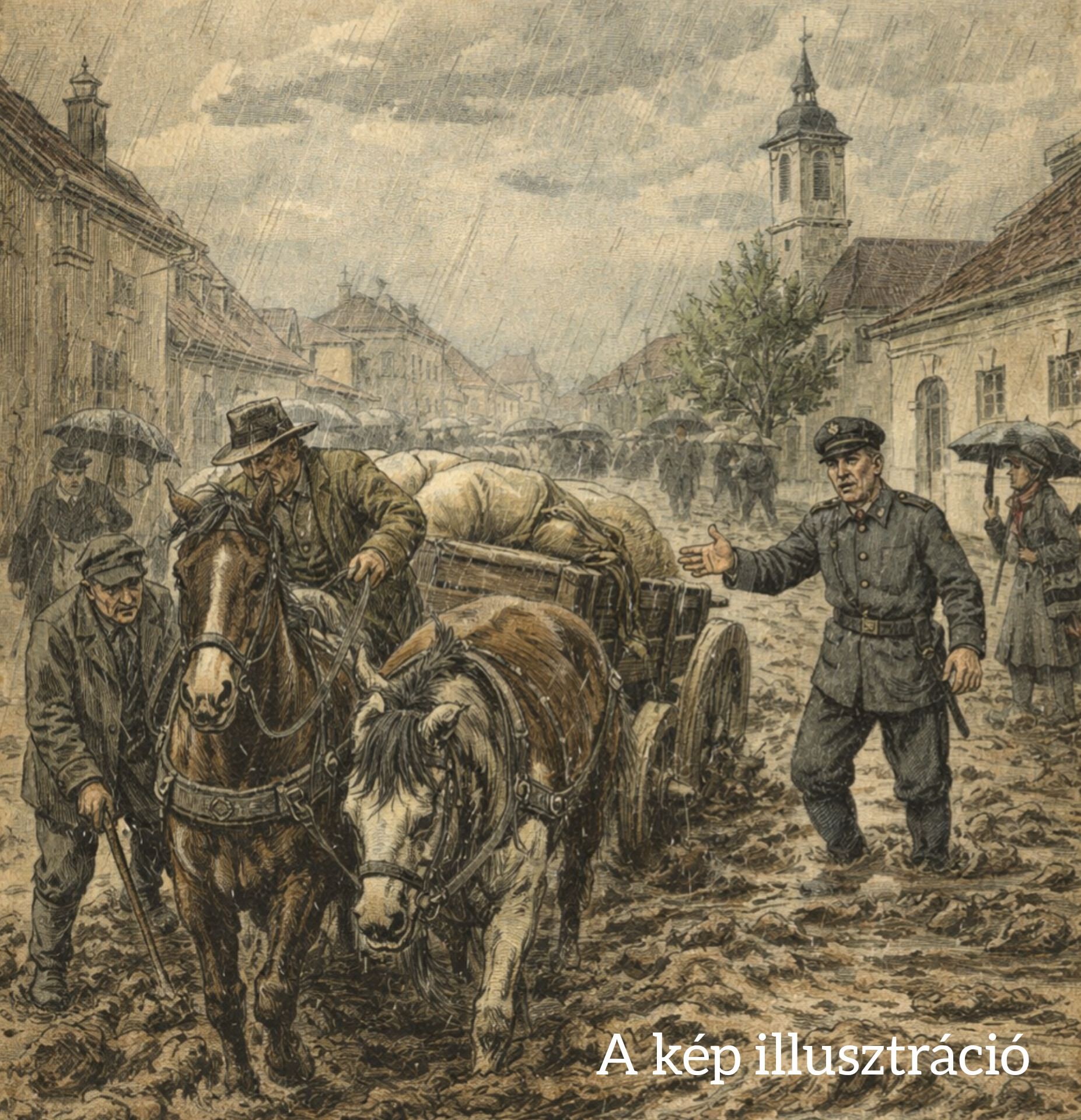 Sáros utcák és felháborodott polgárok Nagykőrösön (1915)