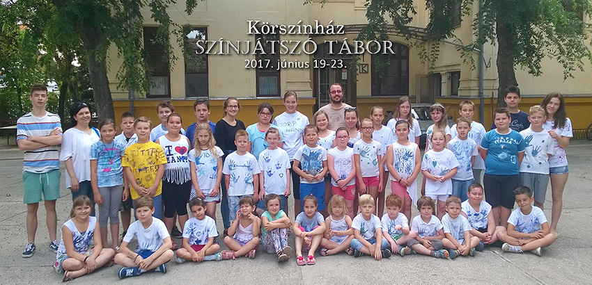 Minden évben nagy siker a Körszínház tábora