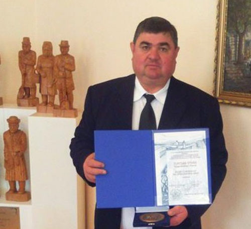 Falufejlesztési díjat kapott Turcsán István