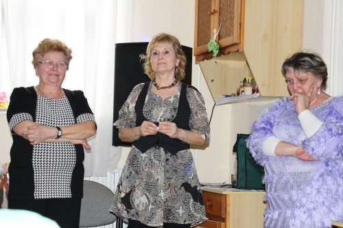 Találkozó az abonyi Idősek Klubjában