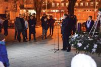 ABONY: Meggyújtottuk a hit gyertyáját a városi adventi koszorún