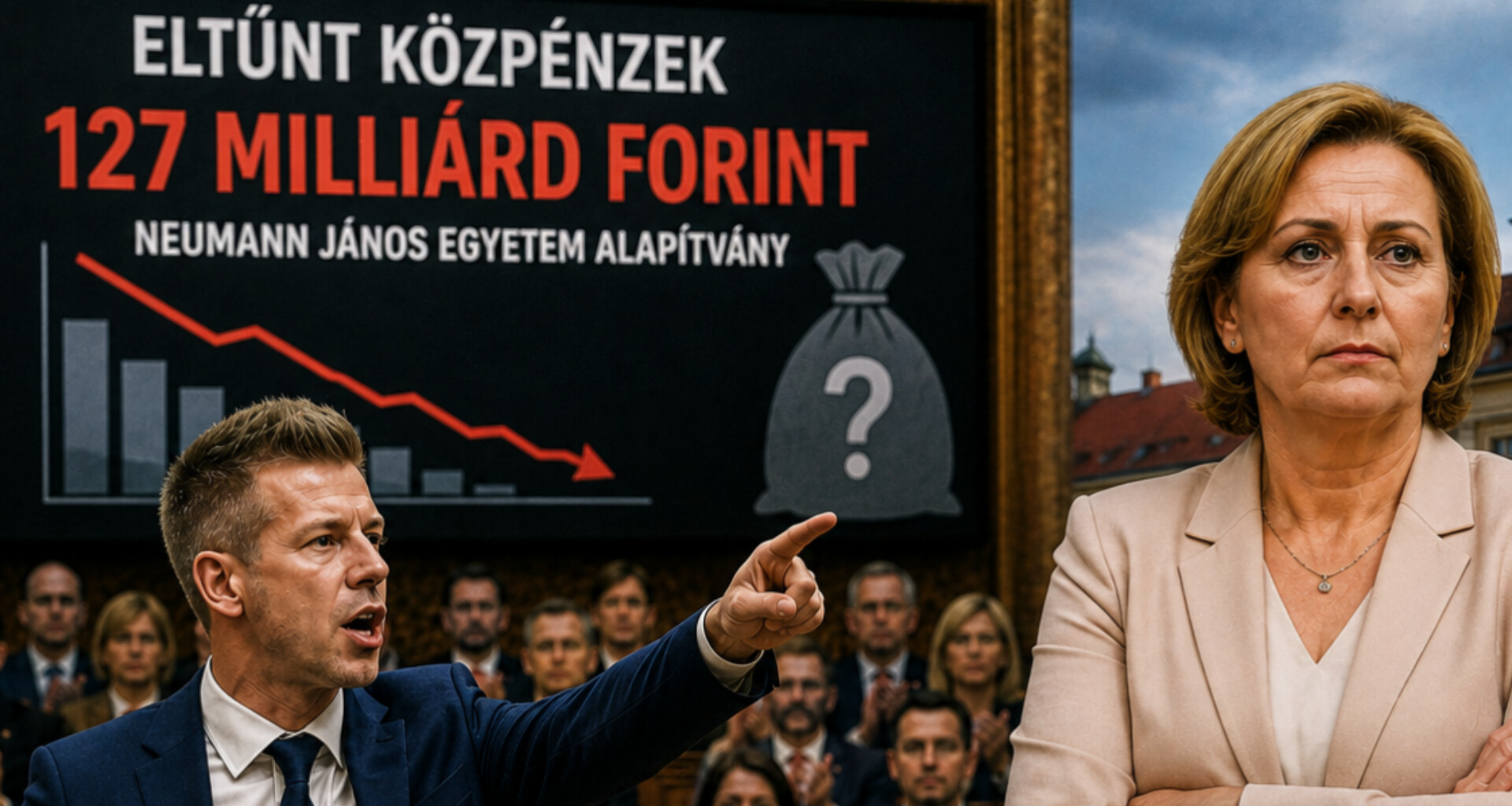 Magyar Péter nem hajlandó közösen mutatkozni a kecskeméti polgármesterrel, akinek városában 127 milliárdos hiányt firtat a miniszterelnök