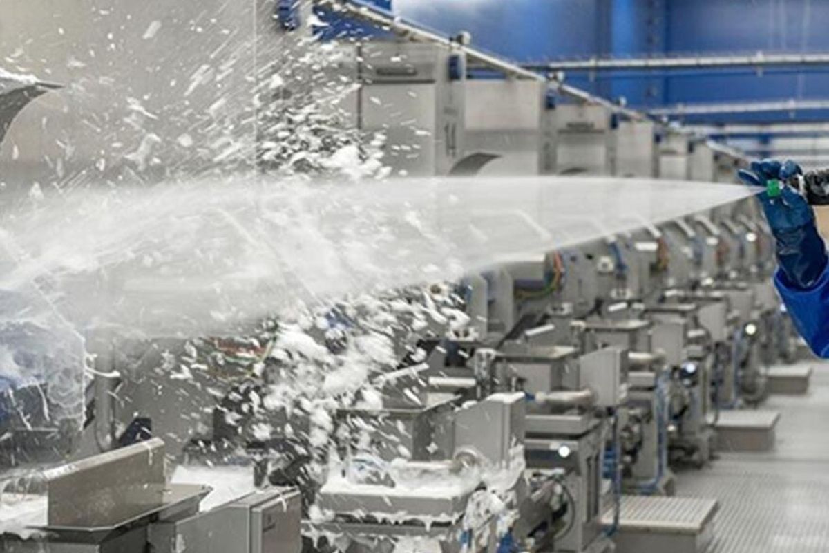 A tiszta környezet rendkívül fontos az élelmiszeriparban